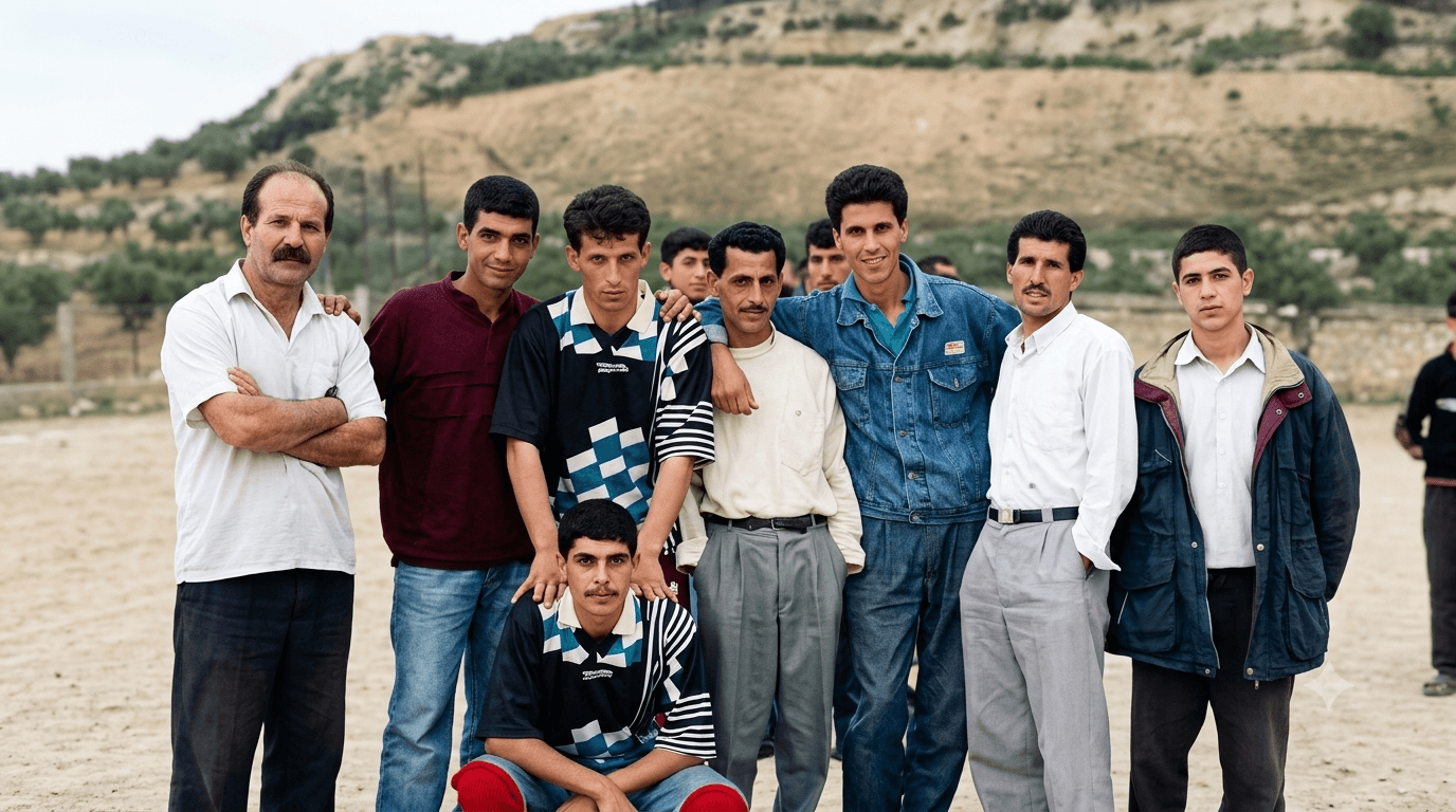 لاعبو القرية القدامى